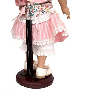 The Queens Treasures 18" Doll Accessories, Set of 2 Wooden Doll Stands